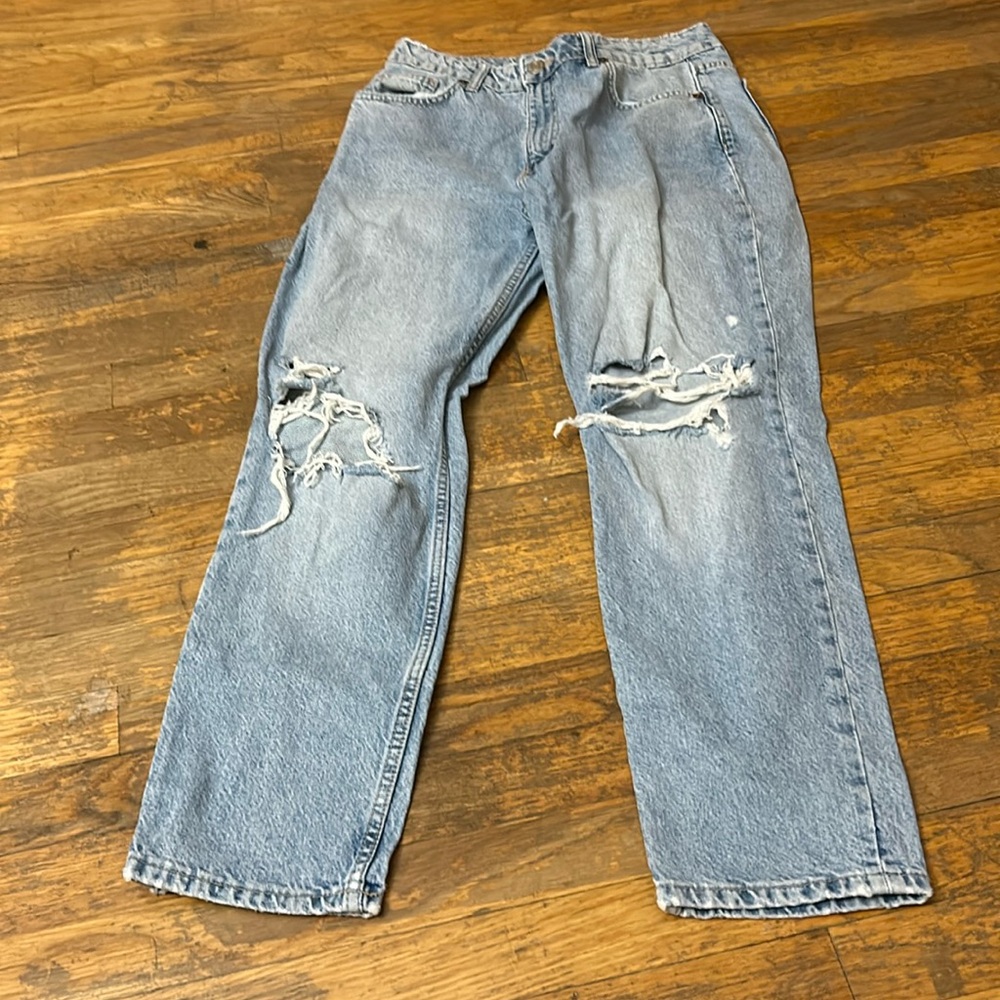 Zara blue jeans